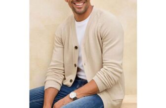Cotton Traders Oatmeal Cotton Button through Cardigan