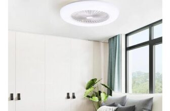 Cottonfy UK Acrylic Ceiling Fan Light with Dimming