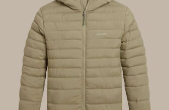 Craghoppers Mens Compresslite IX Hooded Insulating Jacket Cardamon ( S to XXL ) / or Blue – with code free delivery with free sign up