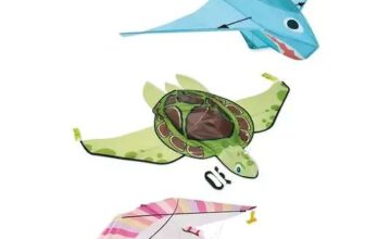 Crane 3D Kites -Butterfly, Pegasus, Seagull, Shark or Turtle Designs