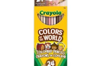 Crayola Colors of the World Coloured Pencils 24 Pack