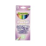 Crayola Pastel Coloured Pencils 12 Pack