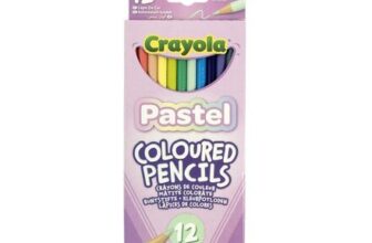 Crayola Pastel Coloured Pencils 12 Pack