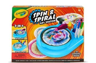 Crayola Spin & Spiral Art Station Set