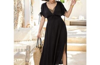 Crinkle Maxi Beach Dress