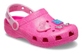 Crocs Unisex Kids Barbie Pink Classic Clog UK6