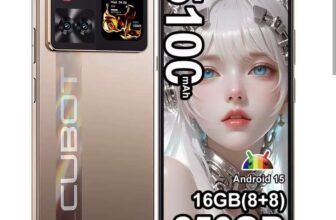 Cubot X100 Android 15 5G Smartphone 6.88 120Hz 16GB(88) RAM 256GB 5100mAh NFC Mobile Phone with code – CUBOT UK Store