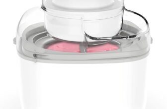 Cuisinart Solo Scoops Ice Cream Maker Homemade Gelato & Ice cream machine in 25 Mins Sorbet Maker Frozen Yogurt Maker Compact, space saving 475ml churning bowl ICEM10