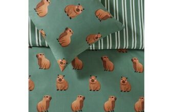 Cute Capybara Reversible Single Duvet Set