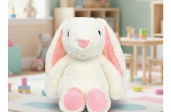Cute Plush Musical Bunny Soft Toy with Long Ears