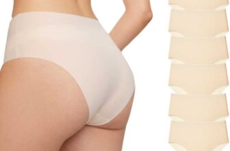D.DUO Disposable Underwear for Women, Silky Seamless Invisible, Reusable Disposable Panties for Travel Hotal Stays(7PK)