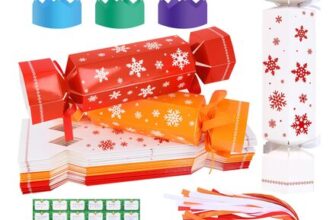 DARENYI 30 Pack Make Your Own Christmas Crackers