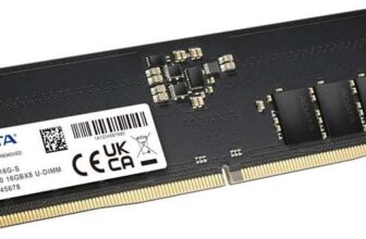DDR5 PC RAM deals for 16GB, from £149 – e.g. Adata 16GB (1 x 16GB) 4800MHz DDR5 Memory – Incl. Scan, Overclockers, Currys