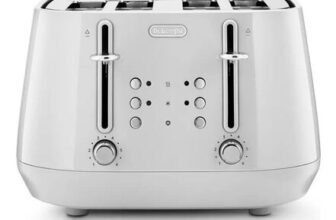 DELONGHI Eclettica CTY4003.WH 4-Slice Toaster