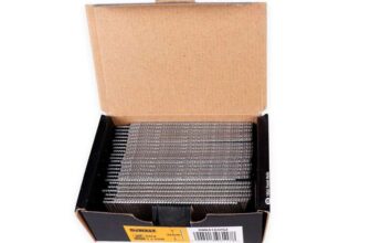 DEWALT 20 Large Galvanised Brad Nails 38 Mm 2500 Pack of Silver DNBA1638GZ