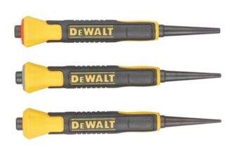 DEWALT Bi-Material Nail Set 3 Pieces