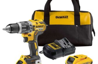 DEWALT Brushless Hammer Drill Driver Kit – Includes 2 X 2 Ah Batteries With Kit Bag & Charger