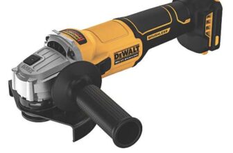 DEWALT DCG407N-XJ 18V Li-Ion XR 5 Brushless Cordless Angle Grinder – Bare