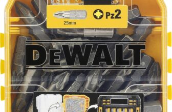 DEWALT Screwdriver PZ2 25 Piece Bit Set in Tic Tac Box, DT71521-QZ