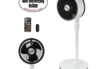 DIMPLEX DUOCOOL Smart WiFi 2-in-1 Fan White ( Alexa / Remote / App )- free delivery on orders over £100