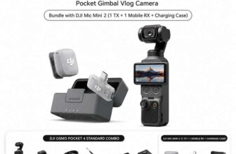 DJI Osmo Pocket 4 Travel Vlog Set (Standard Combo Mic Mini 2)