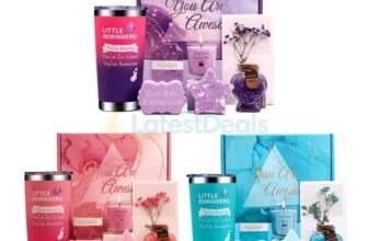 DORBOKER Pamper Spa Gift Set with Insulated Tumbler (3 Options)