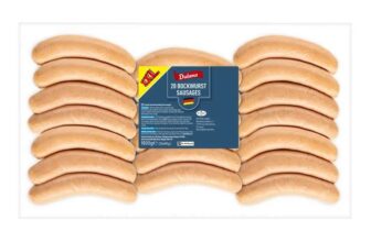 DULANO 20 Bockwurst Sausages 20x90g – Lidl Plus Price