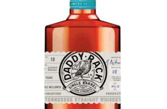 Daddy Rack 4 Year Old Cask Strength 61.2% (barrel 10) 70cl Tennessee Whiskey (Limited Release Of 228 Bottles)