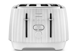DeLonghi Ballerina 4 Slice Toaster Green/Black/White – Same/Next day delivered