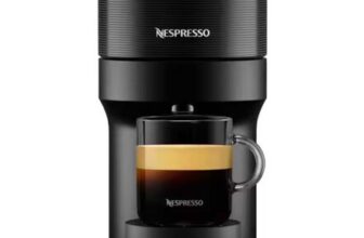 DeLonghi Nespresso ENV90.B Vertuo Pop Coffee Machine – Black