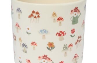 Decal Mushroom Planter