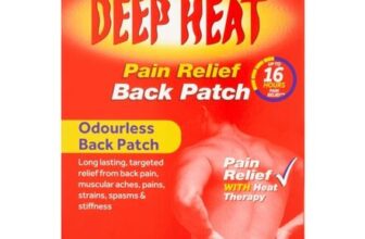 Deep Heat Pain Relief Back Patch 2 Large Patches