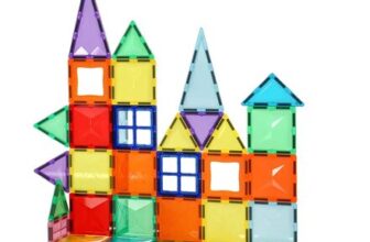 Dekko 60-Piece Magnetic Building Blocks Set STEM Toy
