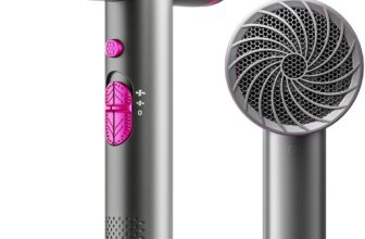 Dekuri Hair Dryer, Powerful Fast Drying Hairdryer, Millions Negative Ions with 7 Modes, Hairdryers for Women Man (Black)