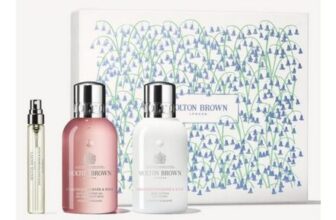 Delicious Rhubarb & Rose Travel Gift Set worth £42