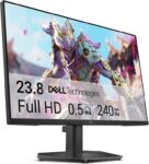 Dell 24 Gaming Monitor – SE2426HG, Full HD (1920×1080), 240Hz, Fast IPS, 0.5ms, AMD FreeSync Premium, 99% sRGB, HDR10, VESA (100x100mm)