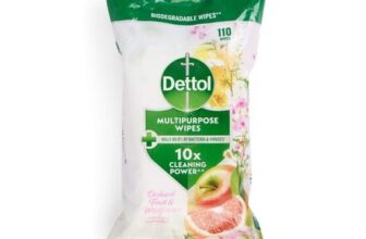 Dettol Multipurpose Wipes 110s – Orchard & Wildflowers