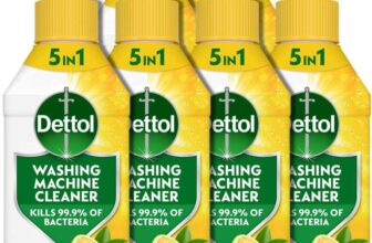 Dettol, Washing Machine Cleaner, Lemon, 1.5L (250ml x 6pck) – £8.30 S&S