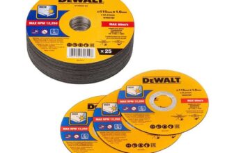 Dewalt DT20593-QZ 115mm Metal Bonded Cutting Discs – Pack of 25