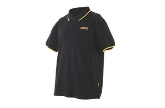 Dewalt Green Bay Polo Shirt Black Medium 39-40 Chest (491PT) (Free C&C)
