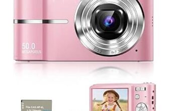 Digital Camera, 1080P FHD Vlogging Camera 50MP Compact Portable