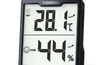 Digital Room Thermometer Indoor 5s Refresh Temperature and Humidity