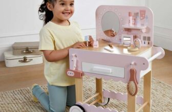 Dimples Wooden Vanity Cart and Accessories – Free C&C