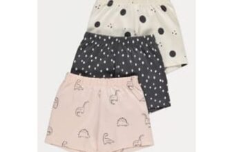 Dinosaur Spot Shorts 3 Pack