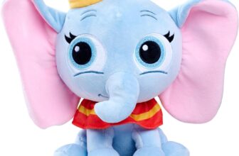 Disney Doorables, Dumbo 25cm cuddly character for snuggles or play, suitable for gift, birthday or Christmas