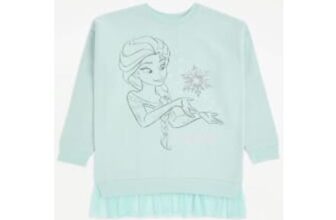 Disney Frozen Elsa Mint Slogan Sweatshirt
