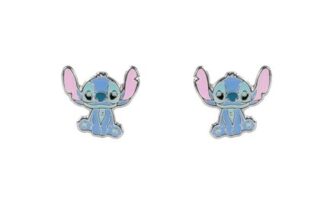 Disney Stitch Enamel Stud Earrings