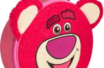 Disney Toy Story Lotso Bag – Soft Teddy Plush Fabric – Insulated, Durable, Easy-Clean Design – Perfect for School and Travel