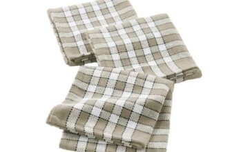 Douceur dIntrieur Napkins Set of 3, 45×45 Cm, Linen Cotton