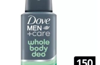 Dove MenCare Bamboo & Aloe Whole Body Deodorant Spray 150 Ml